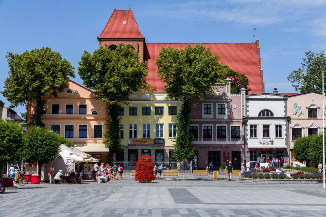 Ahoy Puck Apartament Przy Plazy Z Widokiem Na Morze Екстериор снимка